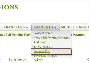 Personal Pay Send Money Regions Personal Pay Send Money Regions