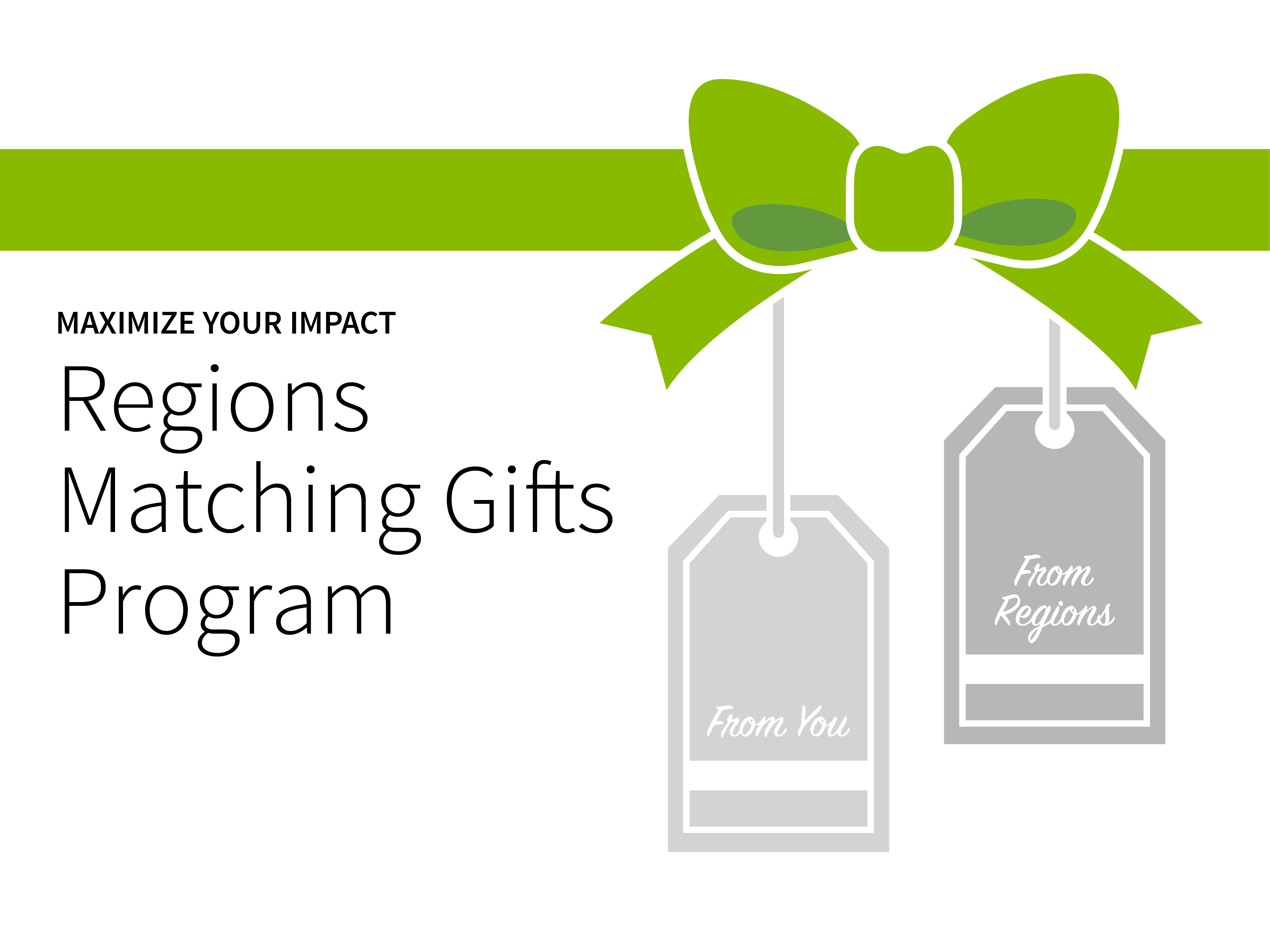 Maximize your impact Regions Matching Gifts Program