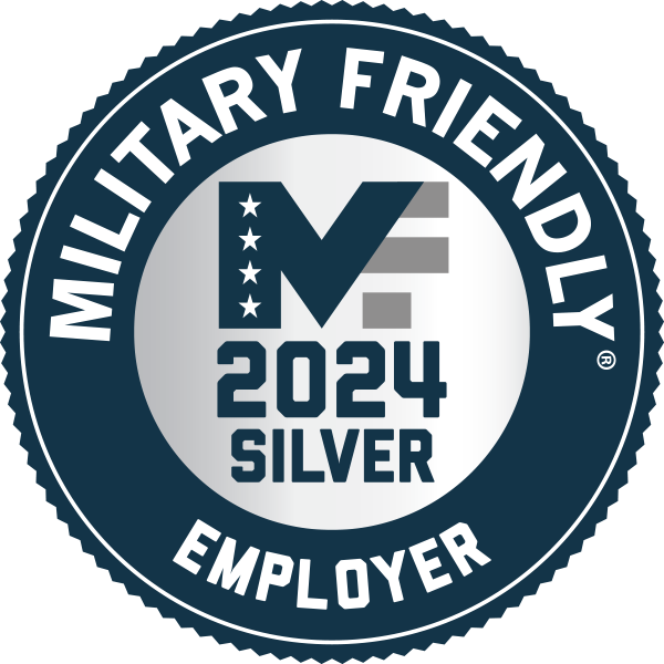 Military Friendly Employer 2021 Bronze Award