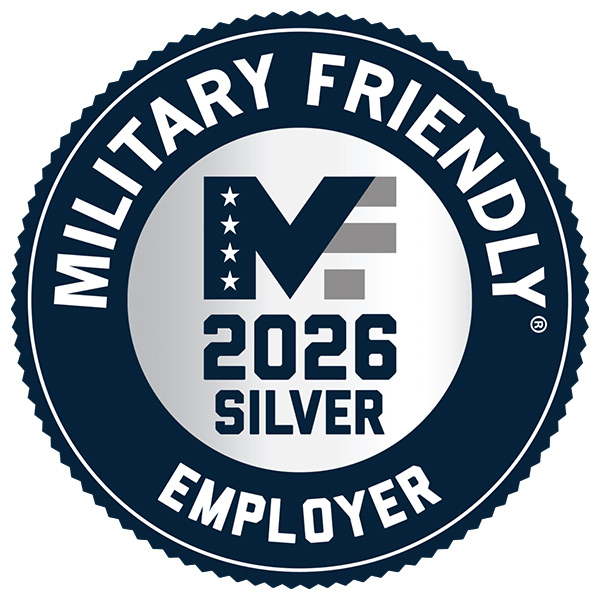 Military Friendly Employer 2026 Silver Award