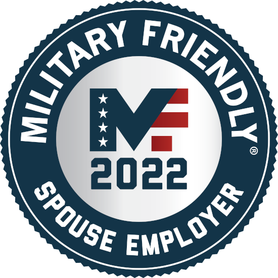 Military Friendly Spouse Employer 2022 Award