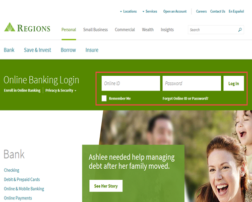 How To Log In To Regions Online Banking Regions