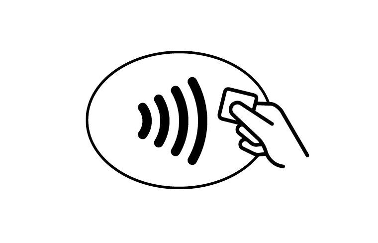 Logo de tap to pay