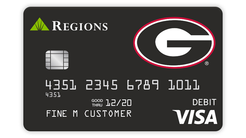 Collegiate Check Cards Regions