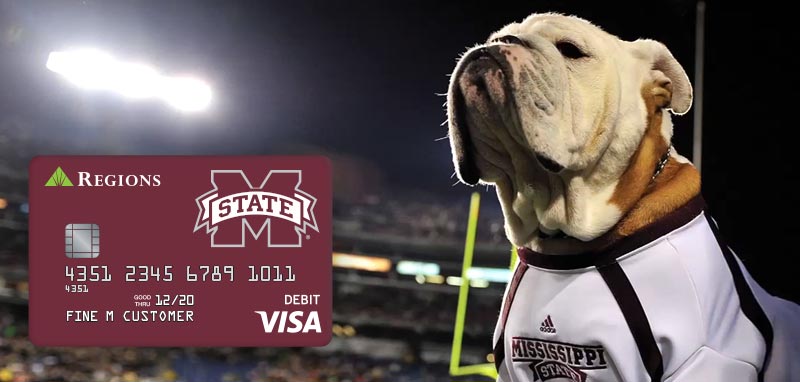 Mississippi State Checkcard Visa Checkcard Regions