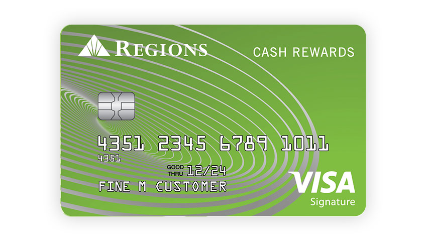 Tarjetas de crédito | Solicite una tarjeta de crédito Visa línea | Regions Bank más cercano.