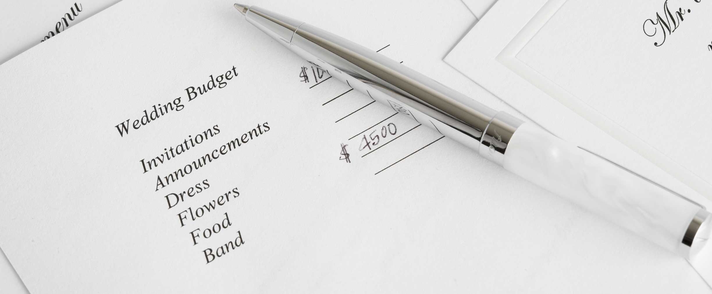 tips for keeping your wedding budget in check regions itemized wedding budget