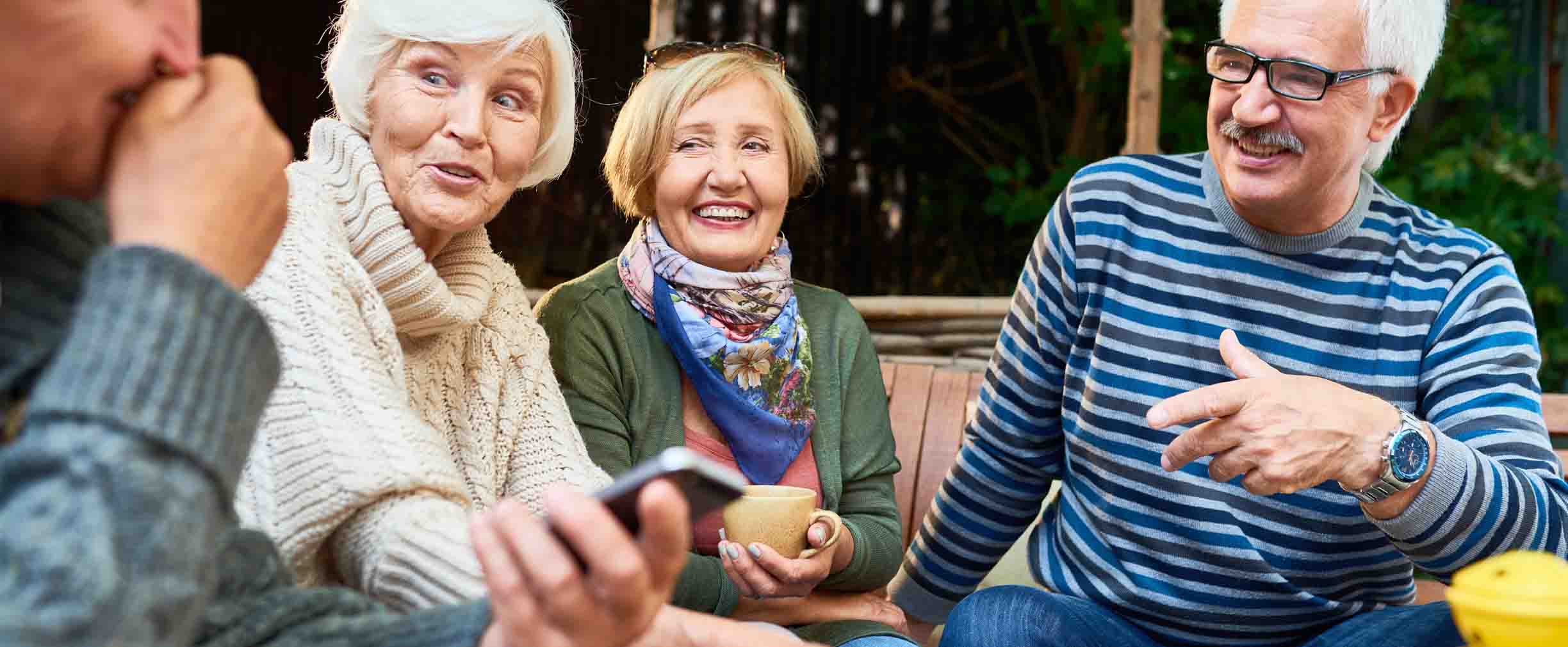 group of retirees