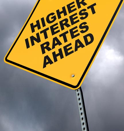 Higher interest rates in the future