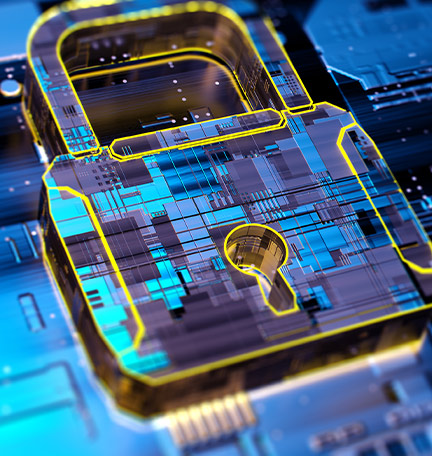 Bloqueo de seguridad digital 