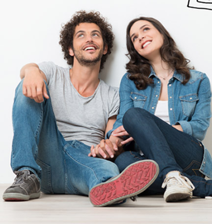 couple dreaming about new home