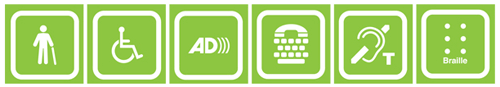 Accessibility icons